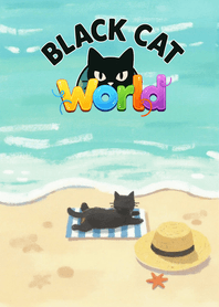 Cute Black Cat World - JP63