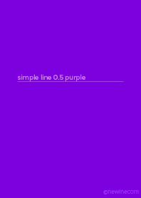 simple line 0.5 purple