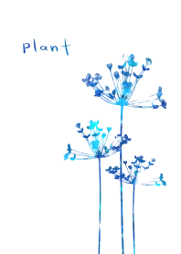 Simple blue plants