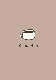 Cafe latte. simple.