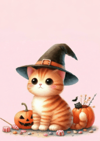 Cute Fat Cat Halloween n.26