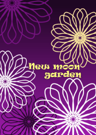 New moon garden