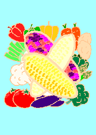 Theme Vegetable Series Corn