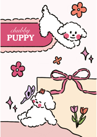 Chubby Puppy in Pink World :-) V.2