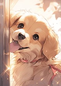 超萌的黃金獵犬❤我最愛的狗狗寶貝15