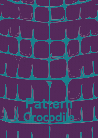 Pattern Crocodile kuwanomiiro