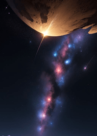 Gunung Malam Bintang Alam yglWg