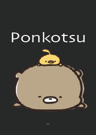 Black : Honorific bear ponkotsu 6