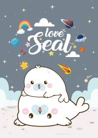 Cute Seal Lover Gray