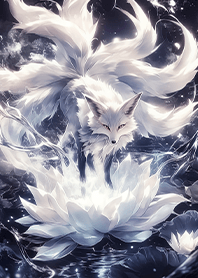 Black lotus nine-tailed fox king