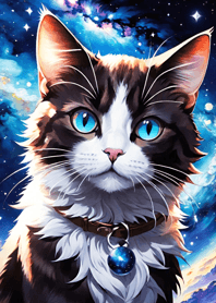 Night Moon Star Cat D0B2DB