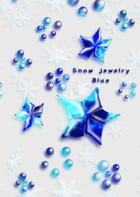 Snow jewelry Blue