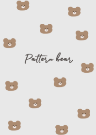pattern bear (gray)