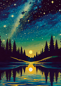 Calm night scene/894