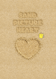 Sand Picture Heart 48