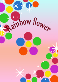 Rainbow flower