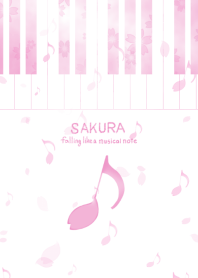 SAKURA ~ Falling like a musical note ~
