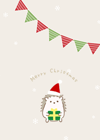 ゆるハリネズミ*クリスマス