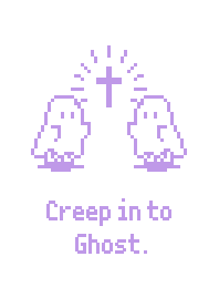 Sheet Ghost Creep in Ghost - W& Purple 2