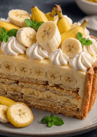 Banana tart-I LOVE CAKEj