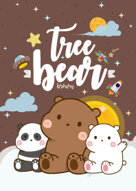 Bear Lovely Galaxy Brown