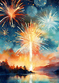 Beautiful Fireworks Theme#475