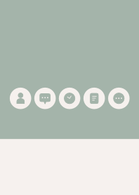 シンプル（beige green))V.197