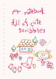A notebook full of cute scribbles 21
