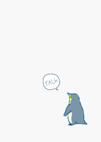 penguin simple gray theme