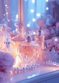 Purple Dreamy Perfume Dresser