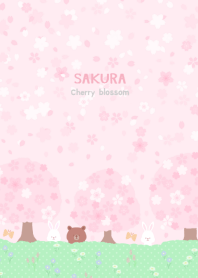 桜の花いっぱい