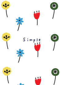 Stylish and colorful floral pattern.