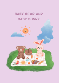 Baby Bear and Baby Bunny