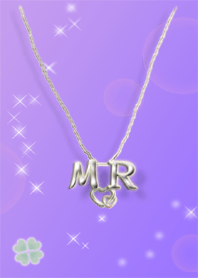 initial.30 M&R(four Leaf Clover)