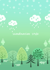 Nordic calm and gentle forest2.