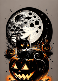 cat halloween 425055