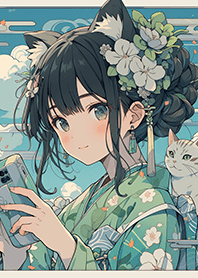 森林の貓咪女孩❤