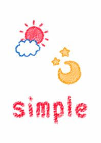 simple 三色