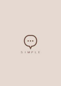 SIMPLE(beige brown)V.1301b