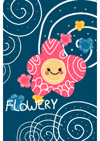 ดอกไม้โทนฟ้า