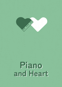 Piano and Heart frog