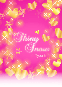 Shiny Snow Type-E Pink & Gold