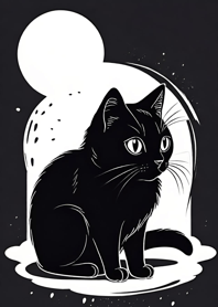 Bright Moon and Dawn 79f73E