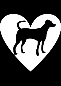 LOVE DOG - black base