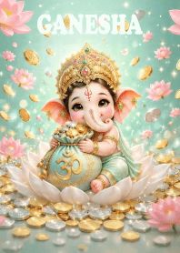 Ganesha, attracting wealth, 1JP