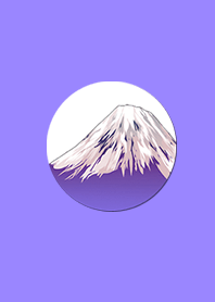 Simple Japanese purple Mt. Fuji