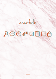 Red : marble icon