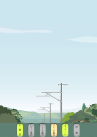 田舎の鉄道路線