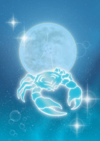蟹座 海と月と宇宙