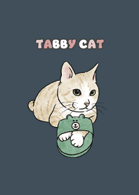 creamtabby1 / indigo